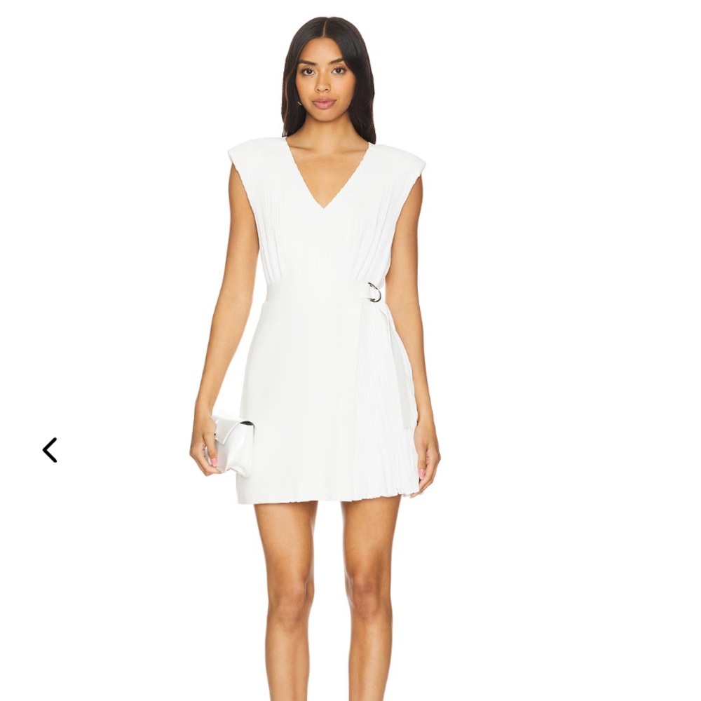 Simkhai Margo White Mini Dress